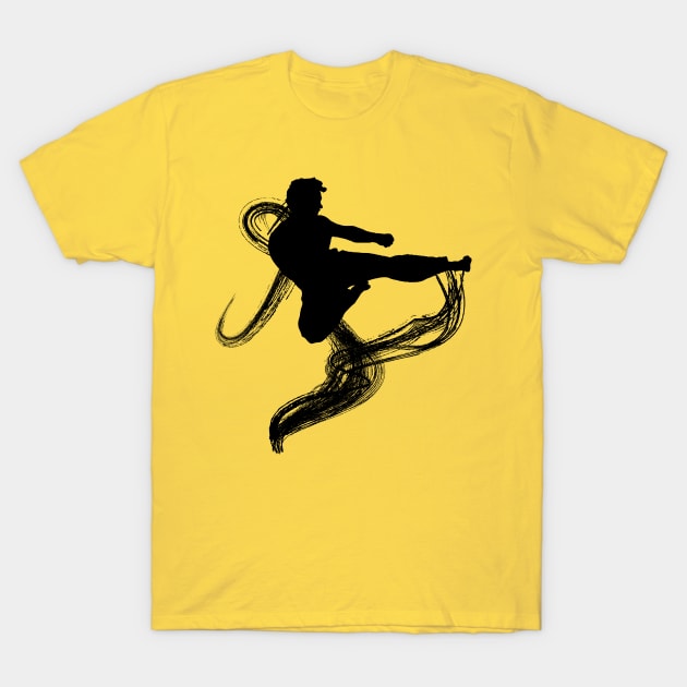 Karateka shadow T-Shirt by AO01